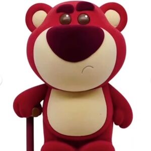 TOY STORY LOTSO FLOCKED FIGURAL COIN BANK